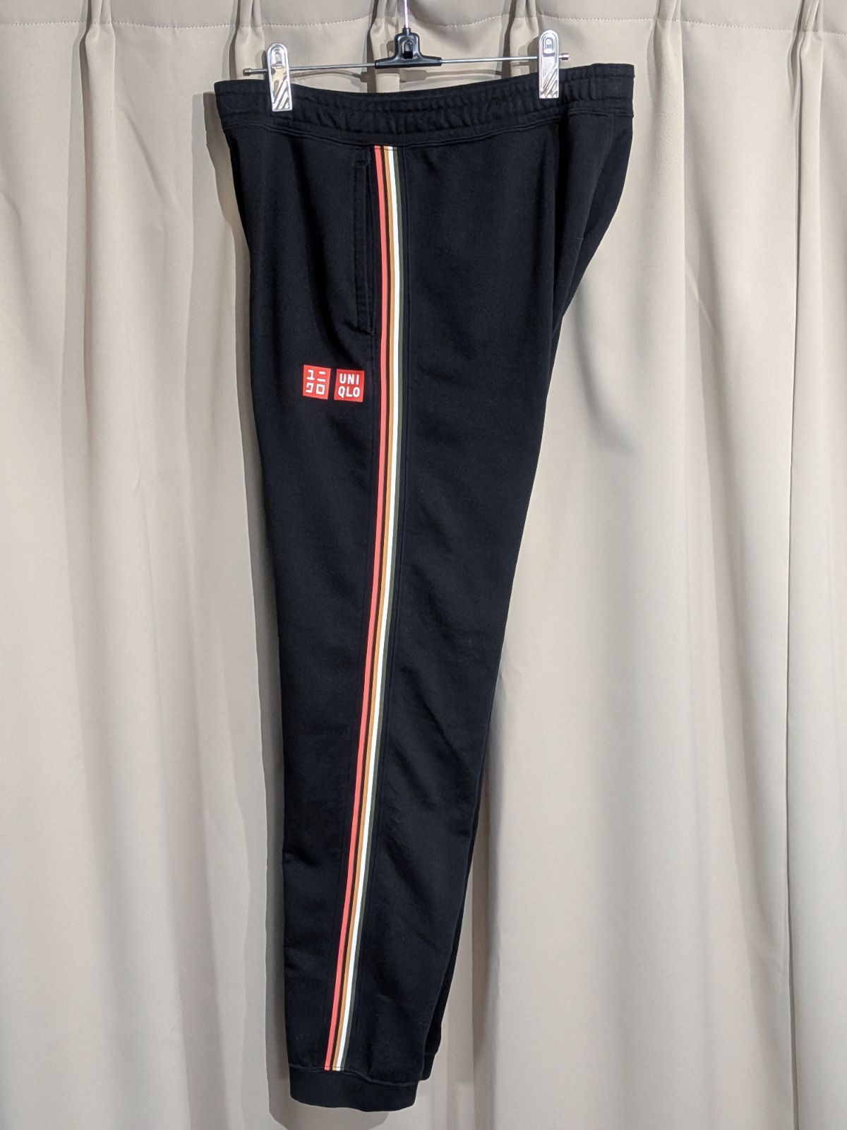 UNIQLO ユニクロ 錦織圭モデル スウェットパンツ 黒 M テニス - メルカリ