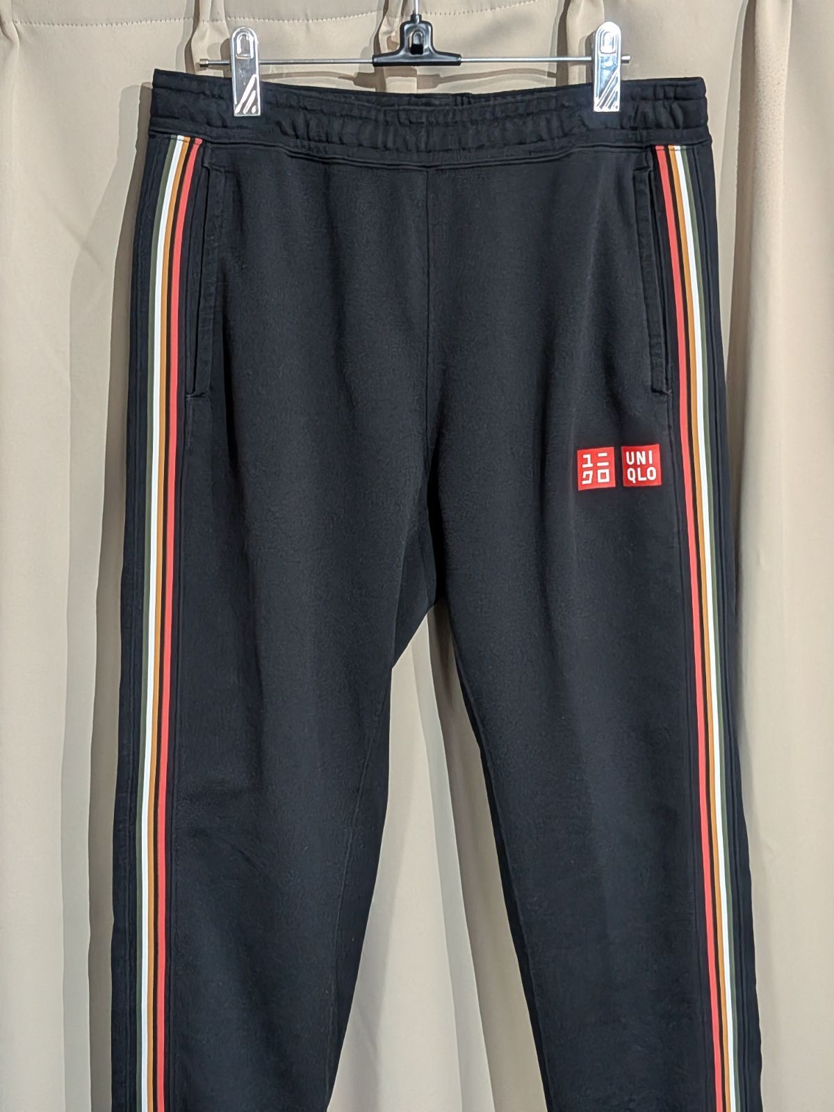 UNIQLO ユニクロ 錦織圭モデル スウェットパンツ 黒 M テニス - メルカリ