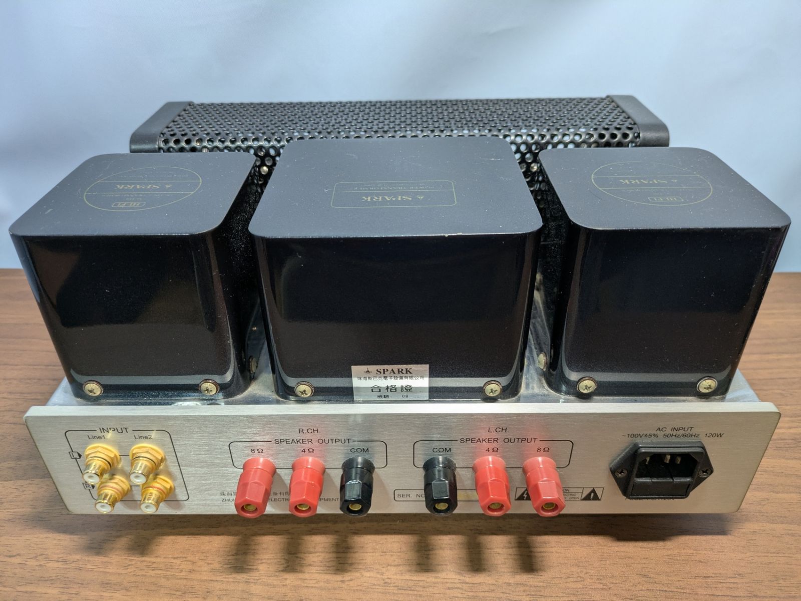 SPARK 真空管アンプ Model 884A 音出しOK - メルカリ