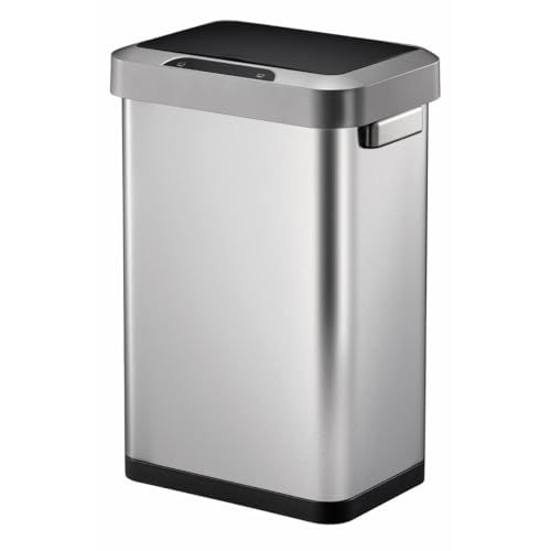 EKO ゴミ箱 自動開閉 ホライゾンセンサービン シルバー 45L ふた付き インナーボックス無し ホライゾン第1世代 EK9262MT-45L 1afeb13d