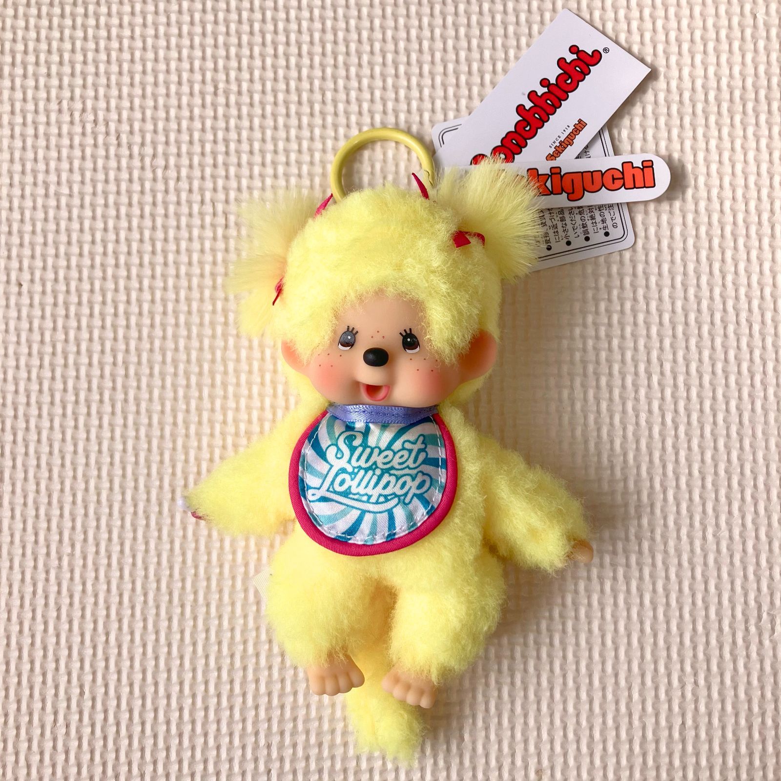 新品] スウィートロリポップ モンチッチ キーチェーン (イエロー