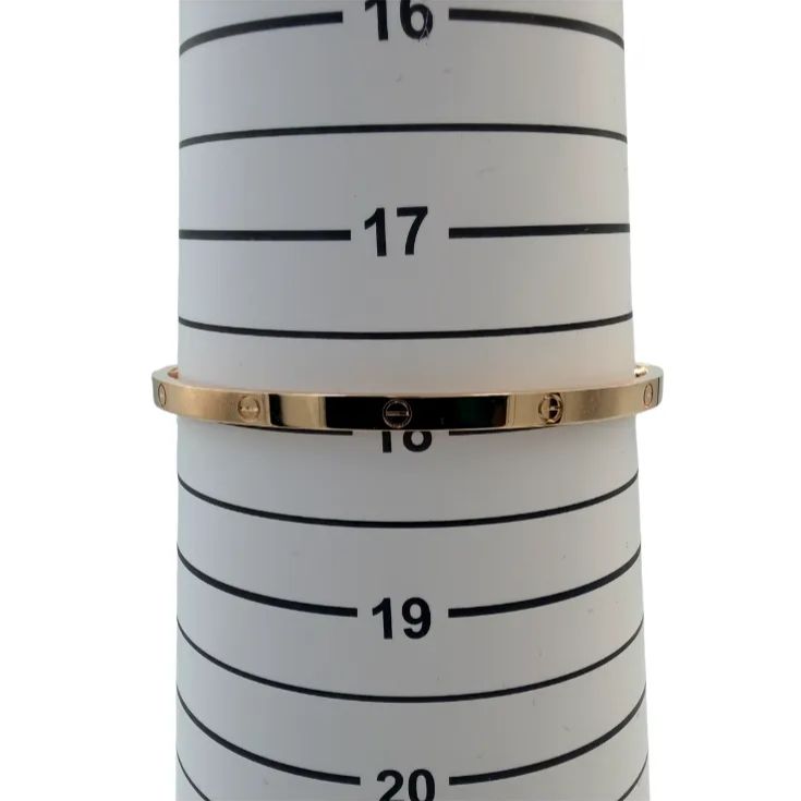 Cartier カルティエ ラブブレス SM #19 K18 PG Au750 - メルカリ
