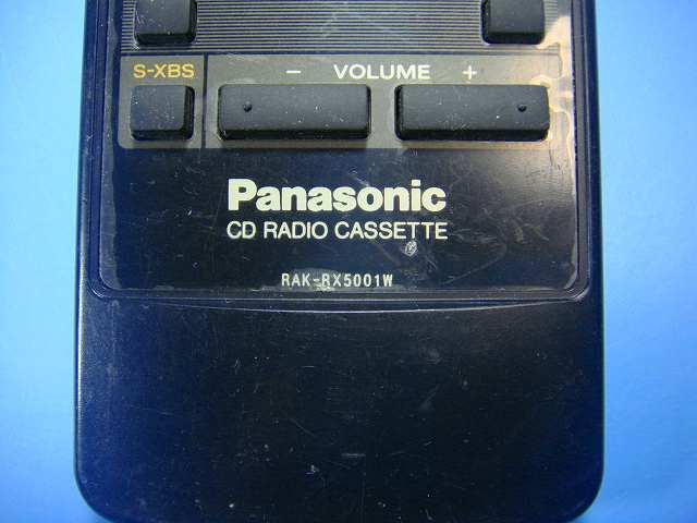 RAK-RX5001W Panasonic パナソニック オーディオ リモコン 送料無料