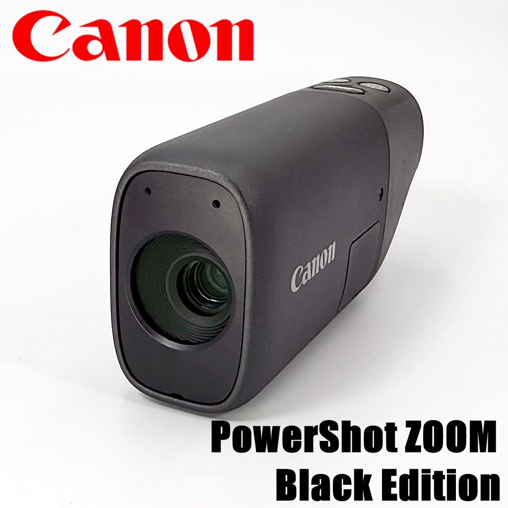 CanonPowerShotZOOM BlackEdition 望遠鏡 中古美品 キャノン望遠鏡型カメラ PowerShot ZOOM Black Edition 【公式通販】