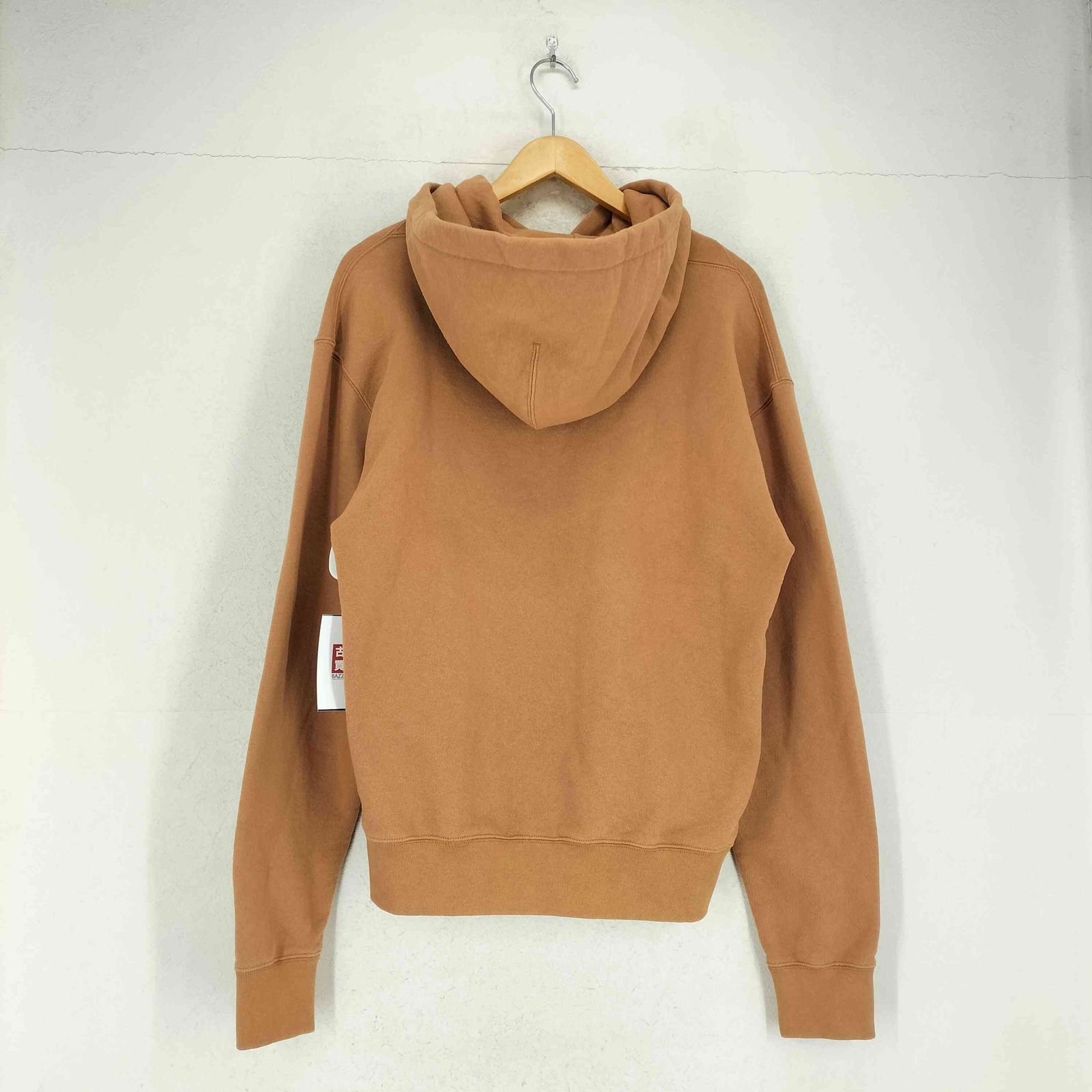 ジルサンダープラス JIL SANDER + 裾ロゴパッチプルオーバーパーカー