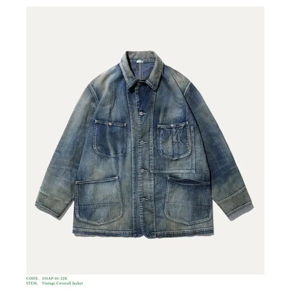 アプレッセ a presse 25ss ヴィンテージ カバーオール 3サイズ