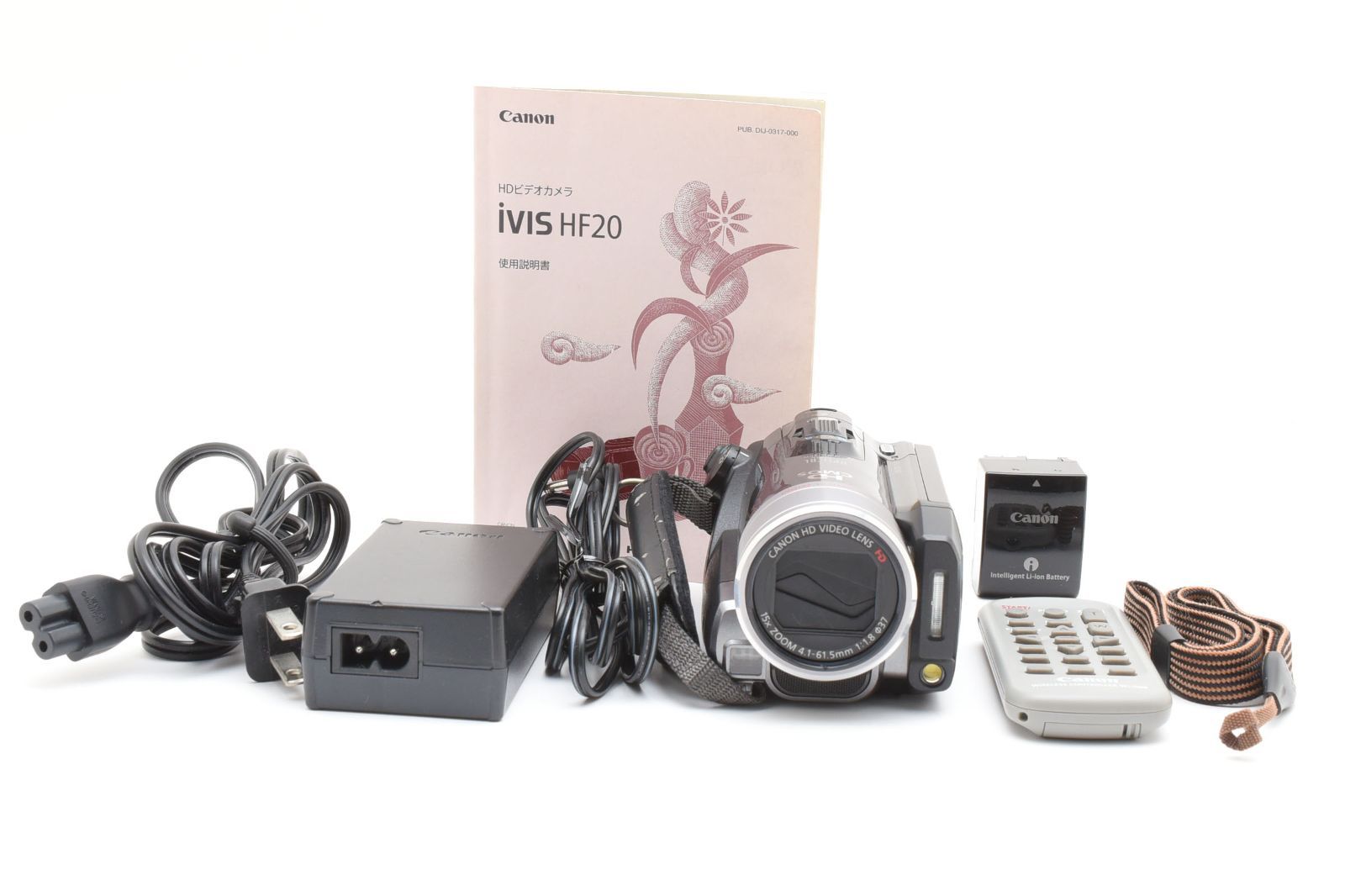 Canon iVIS HF20 ビデオカメラ 本体-DERBY OF SAN FRANCISCO 300 302