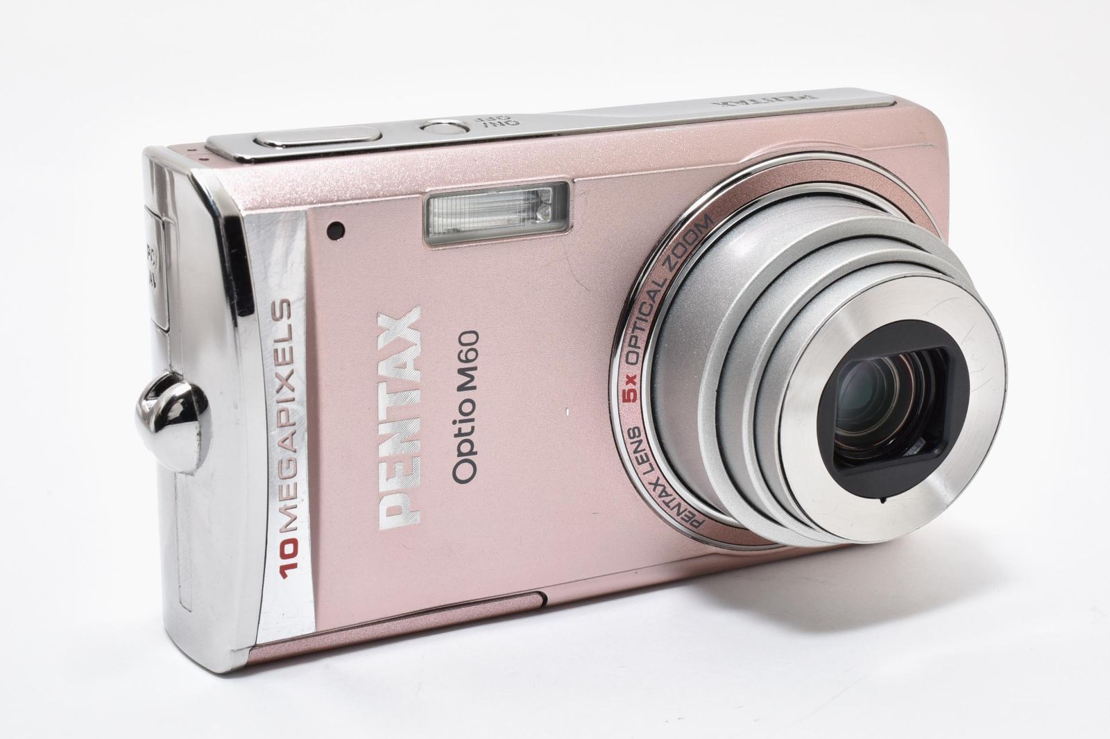 良品・動作OK】PENTAX Optio M60 ライトピンク 激カワ 希少色 1000万