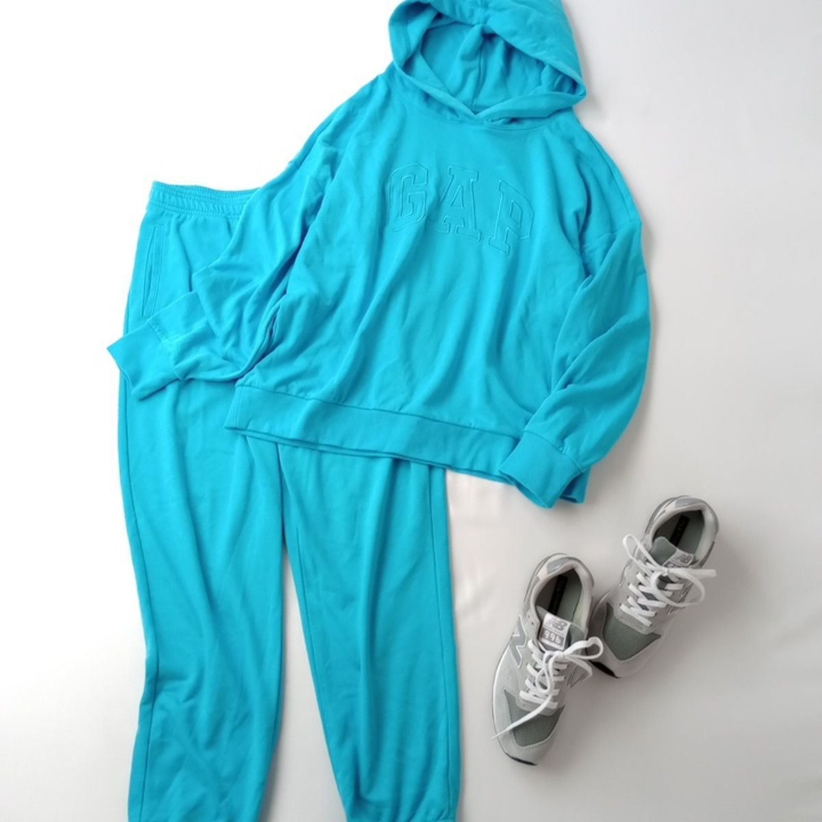 GAP ギャップ vintage soft logo スウェット セットアップ パーカー 