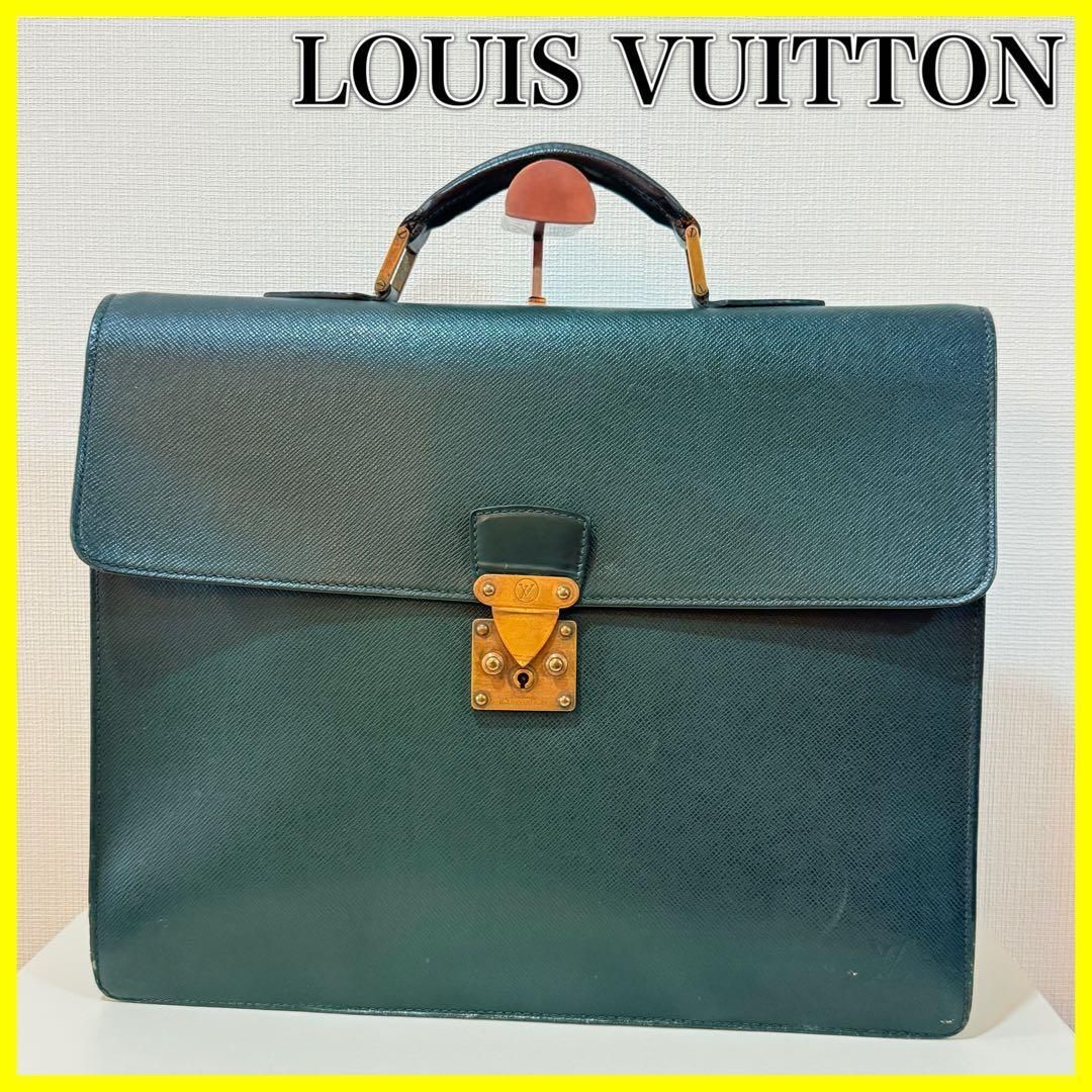 □美品□LOUISVUITTONルイヴィトン ビジネスバッグ タイガ クラド