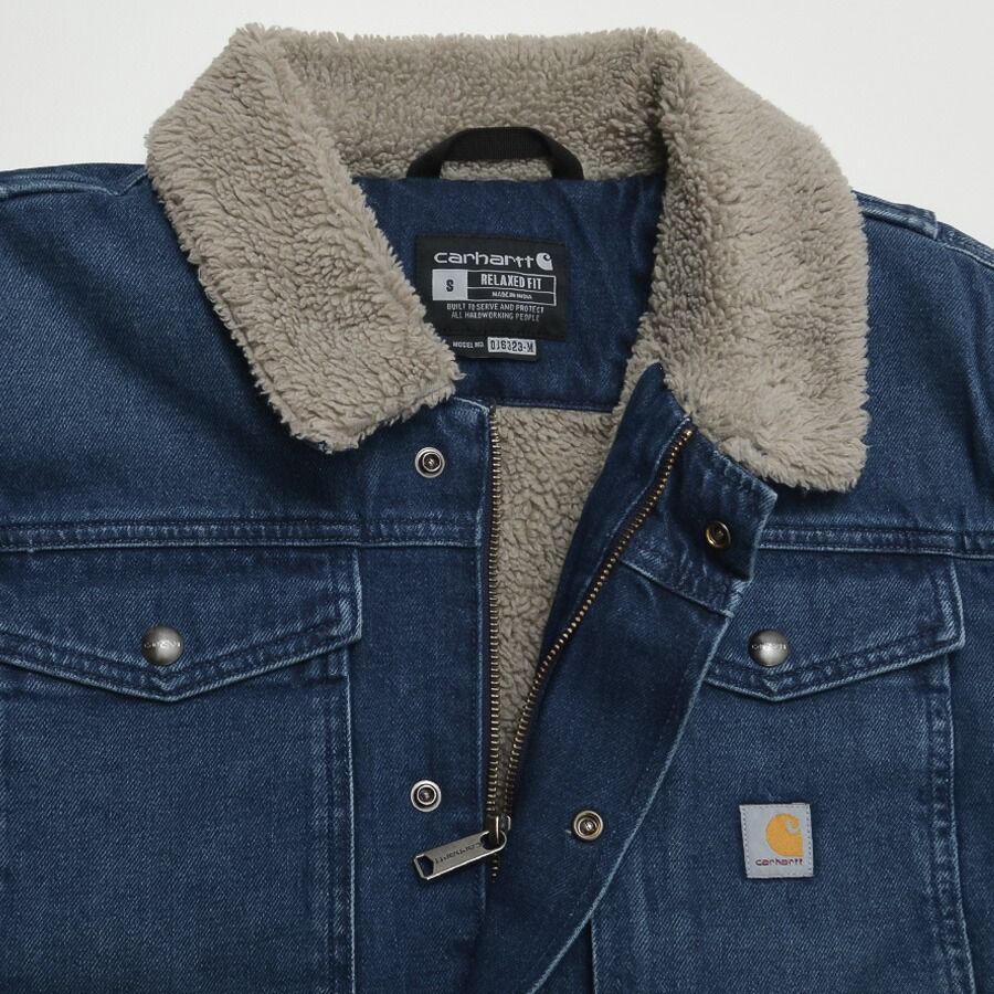 ☆人気 CARHARTT(カーハート) デニムジャケット 裏ボア 送料無料
