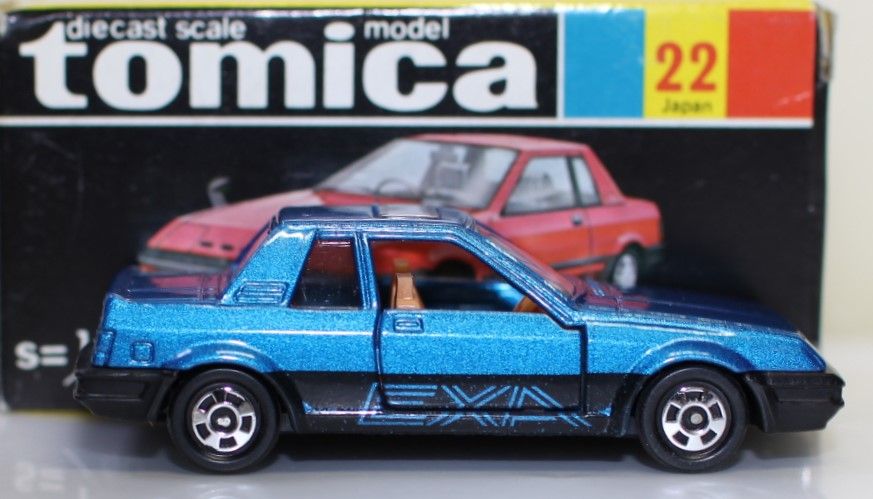 USED トミカ 黒箱 22 ニッサン パルサー クーペ エクサ 1/60 日本製