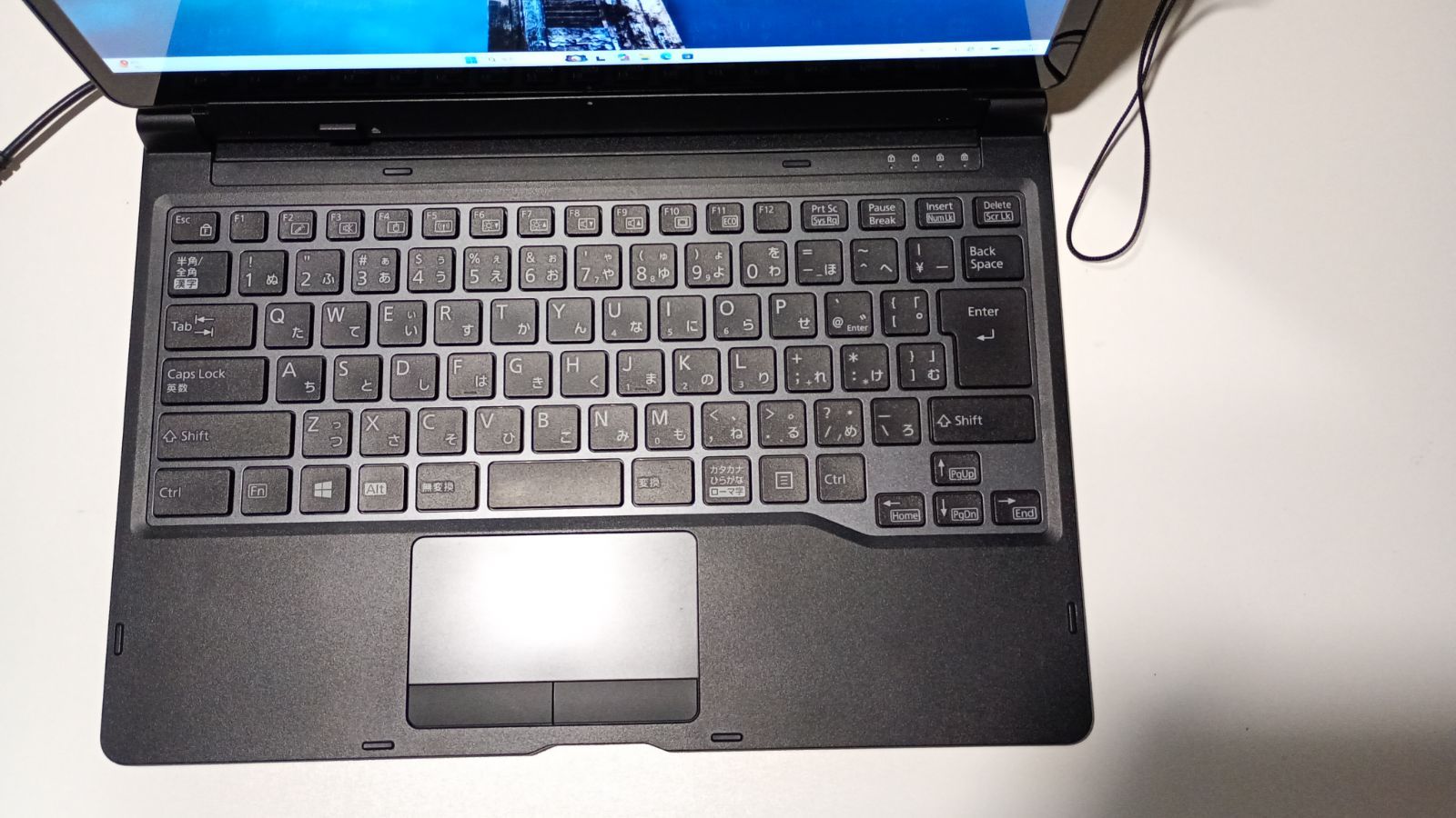 ノートPC 管 60108-15 WIN11 25H2 富士通 タブレットPC Q738/SB CPU