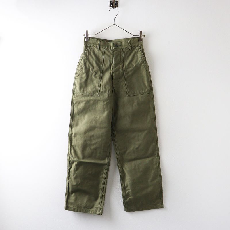 ハイク HYKE BACK SATIN BAKER PANTS バックサテンベイカーパンツ S
