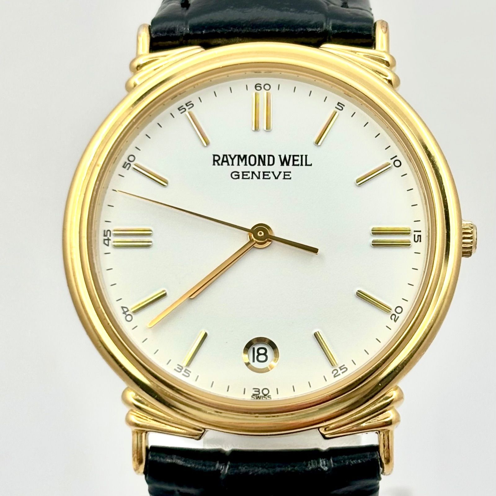 新品電池】RAYMOND WEIL レイモンドウィル メンズ 腕時計 ゴールド