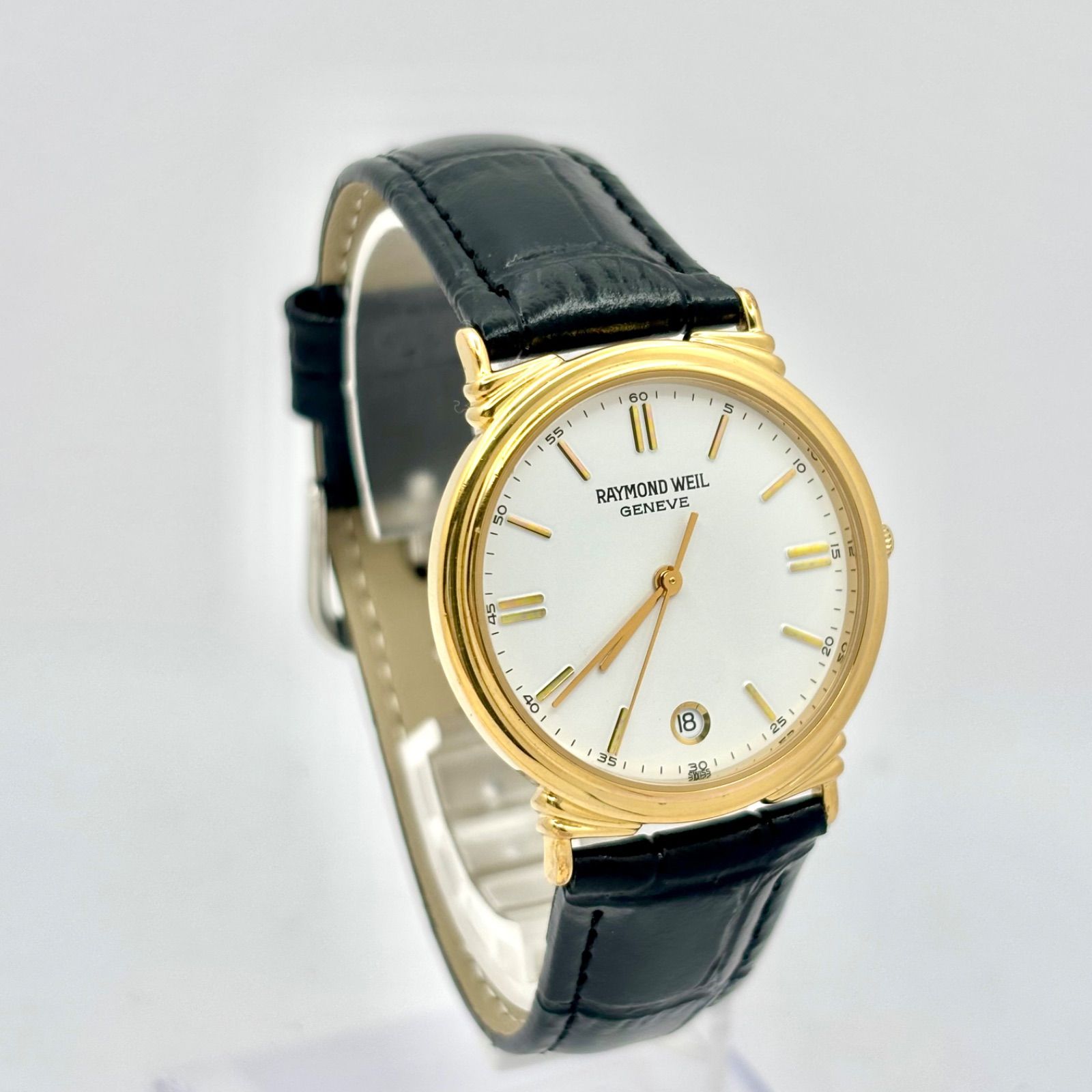新品電池】RAYMOND WEIL レイモンドウィル メンズ 腕時計 ゴールド