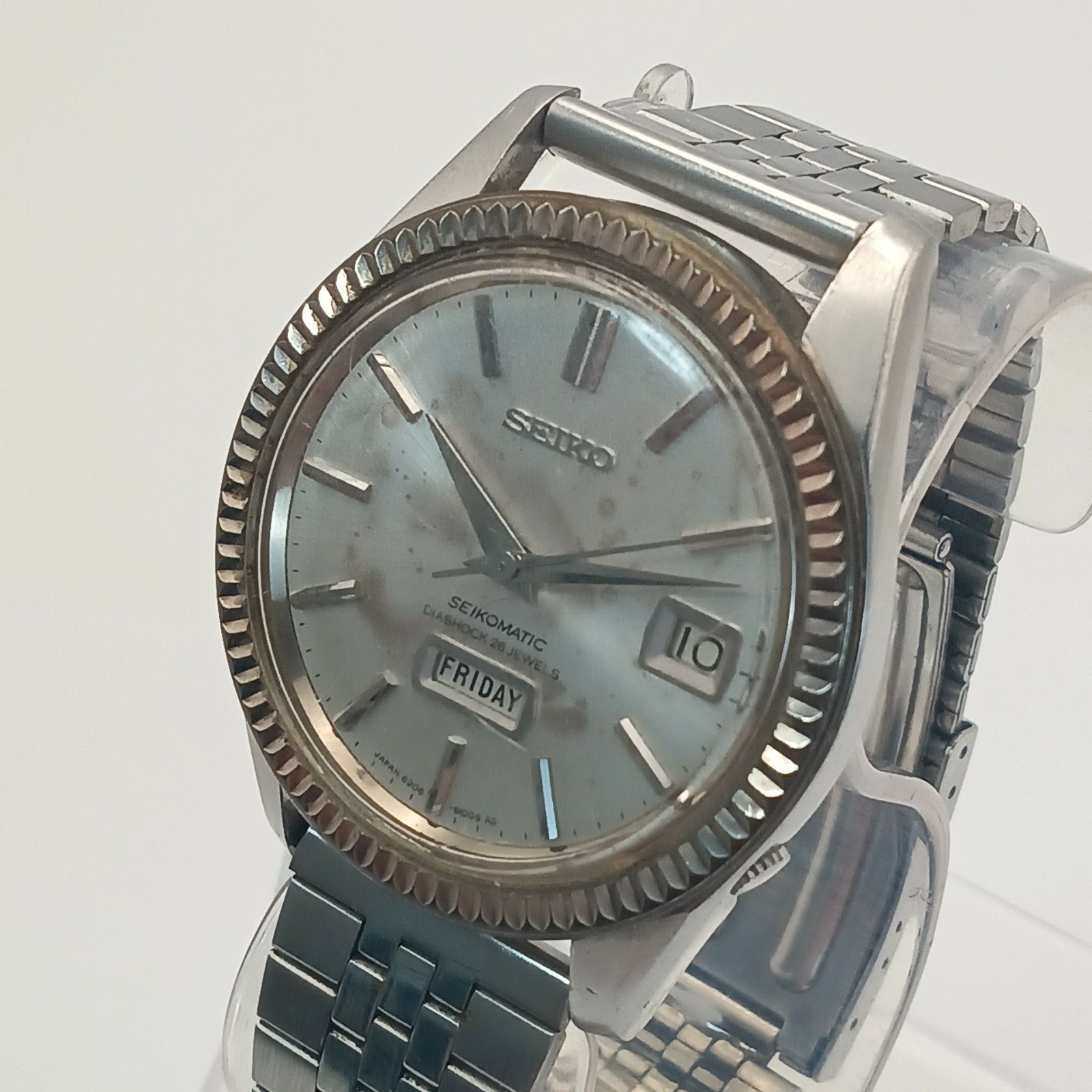 稼働 良品】0218-2 セイコー SEIKO MATIC セイコー マチック 6206-8080
