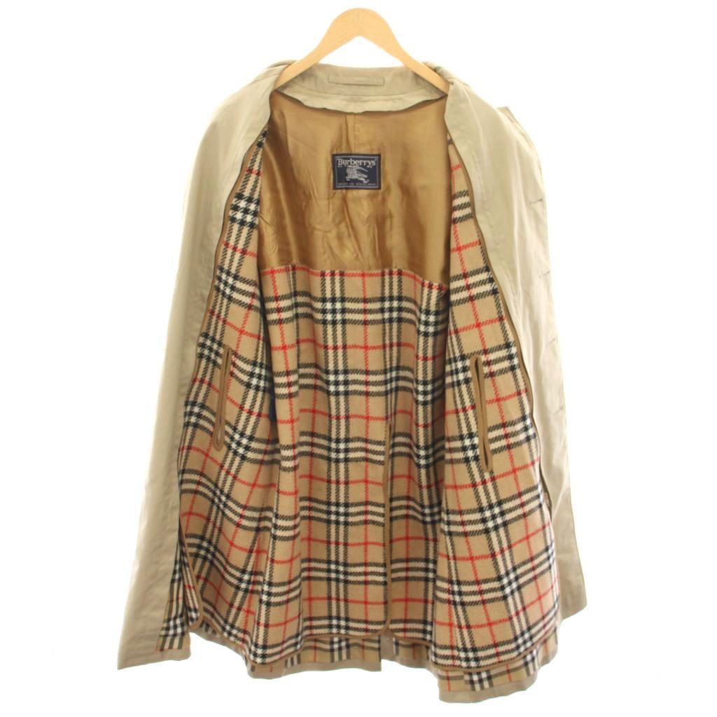 バーバリーズ Burberrys ステンカラーコート アウター チェック柄