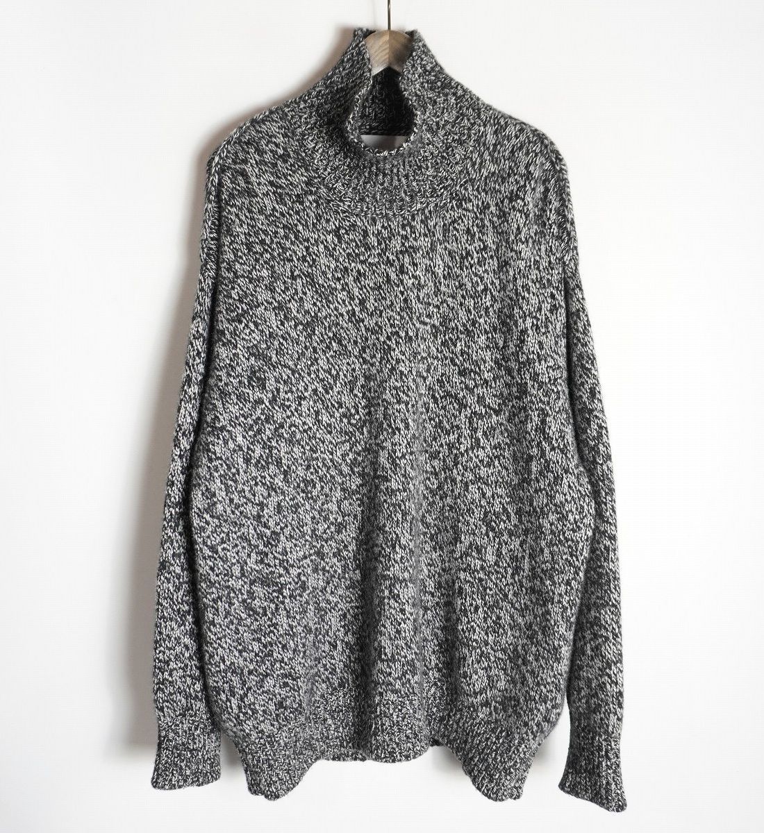 美品 stein シュタイン ssstein カシミヤ100% MELANGE KNIT JUMPER
