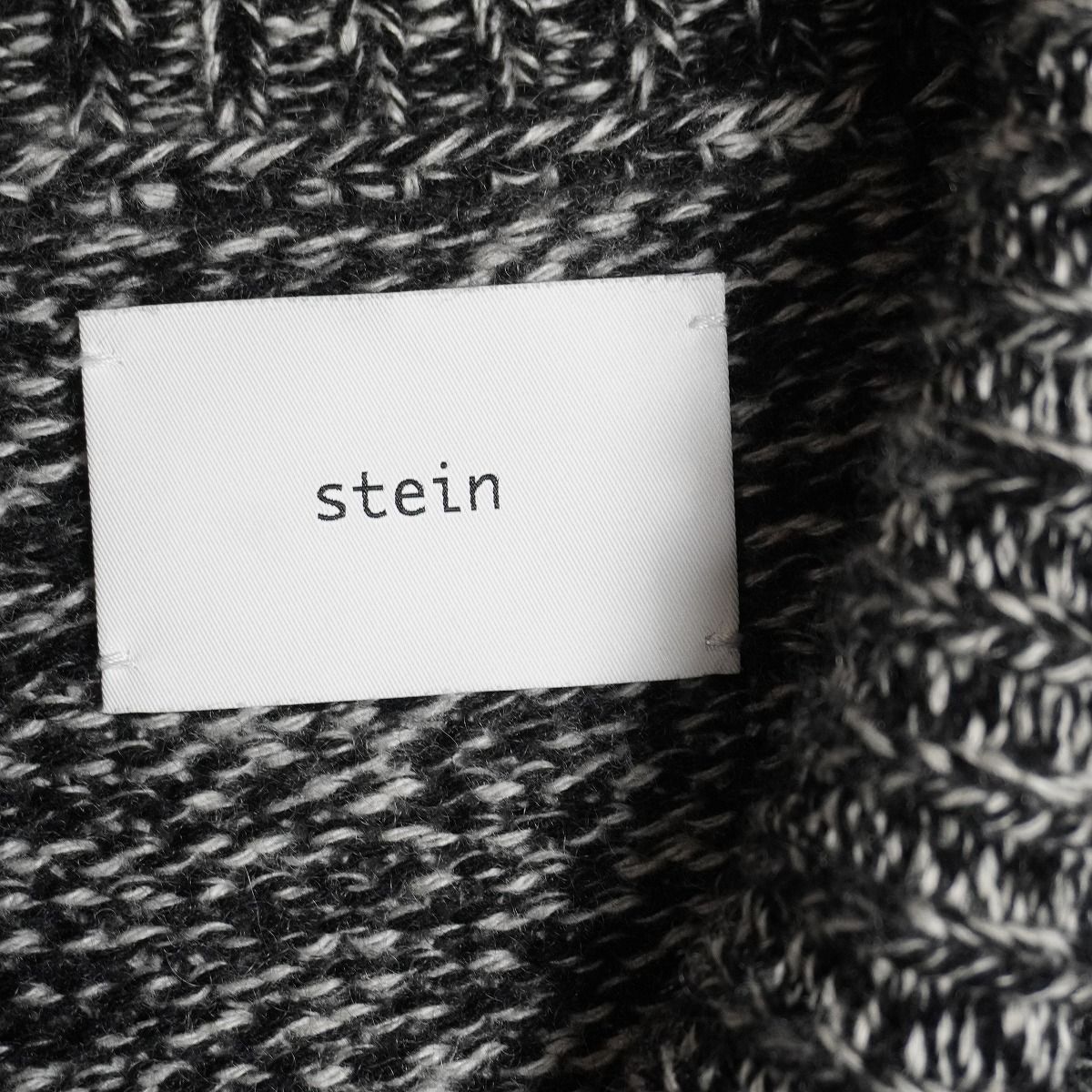 美品 stein シュタイン ssstein カシミヤ100% MELANGE KNIT JUMPER