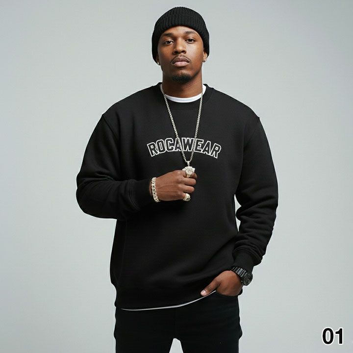 ROCAWEAR 公式 トレーナー ラッパー JAY-Z ブランド スケボー 長袖