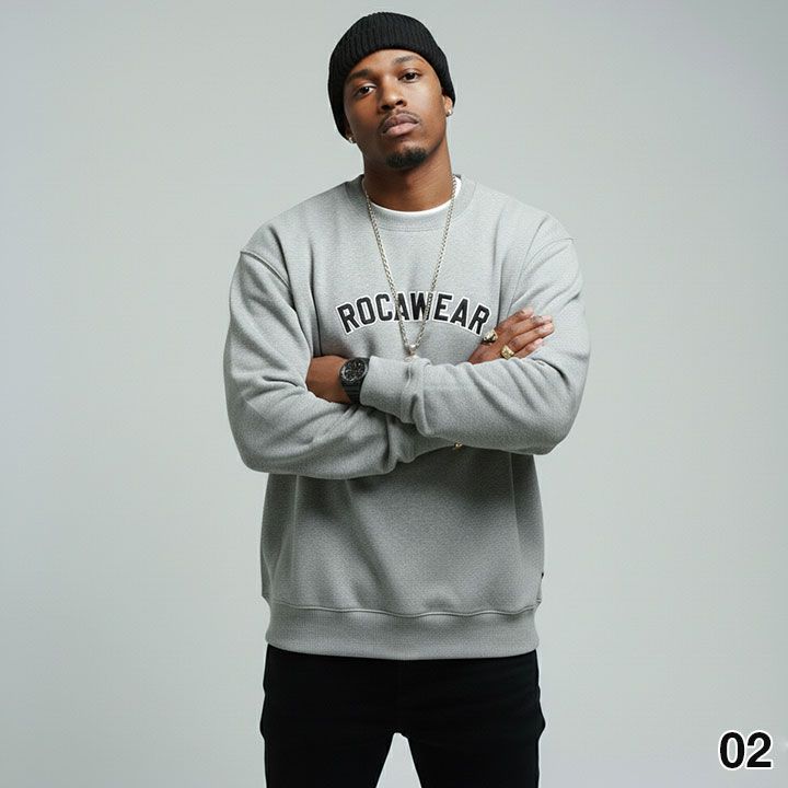 ROCAWEAR 公式 トレーナー ラッパー JAY-Z ブランド スケボー 長袖