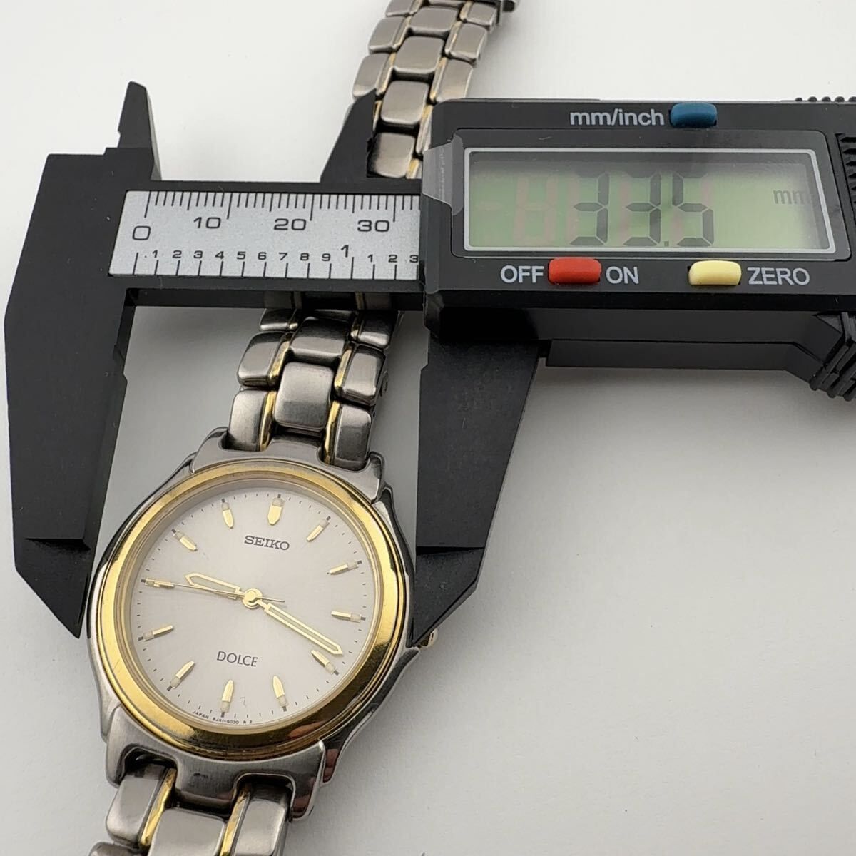 SEIKO 8J41-6020 セイコー DOLCE ドルチェ クォーツ TITANIUM チタン 