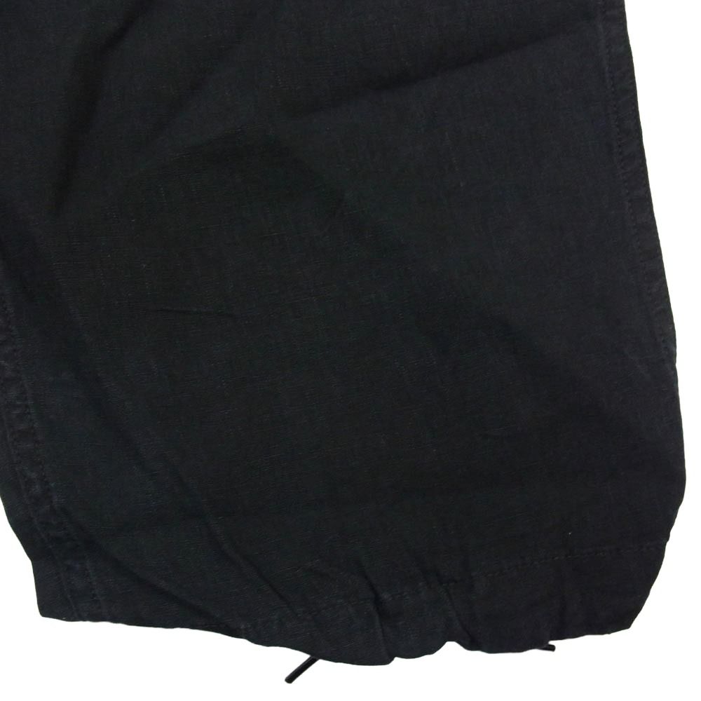COMOLI コモリ 21SS T01-03014 リネン B.D.U. パンツ 6ポケット 麻