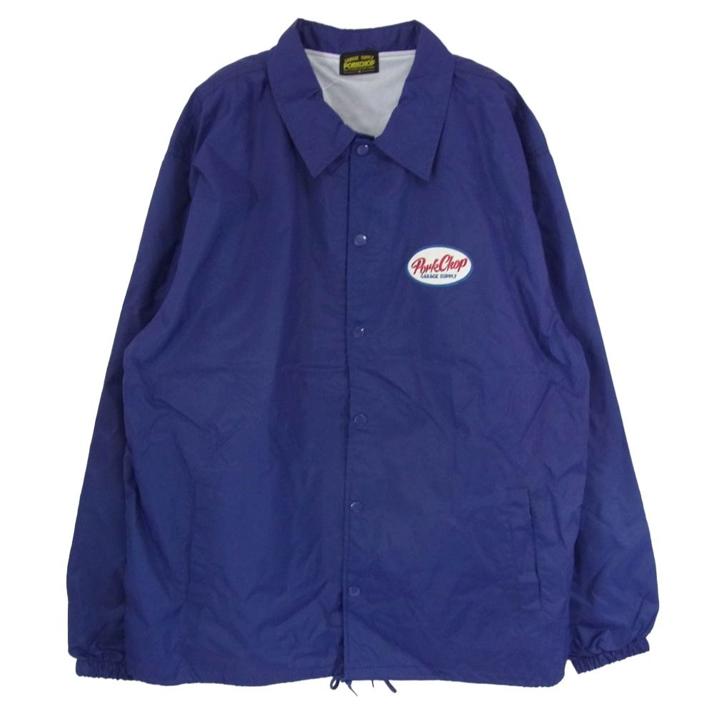 PORKCHOP ポークチョップ コーチ ジャケット パープル系 XL【美 PORKCHOP ポークチョップ コーチ ジャケット パープル系 XL【美