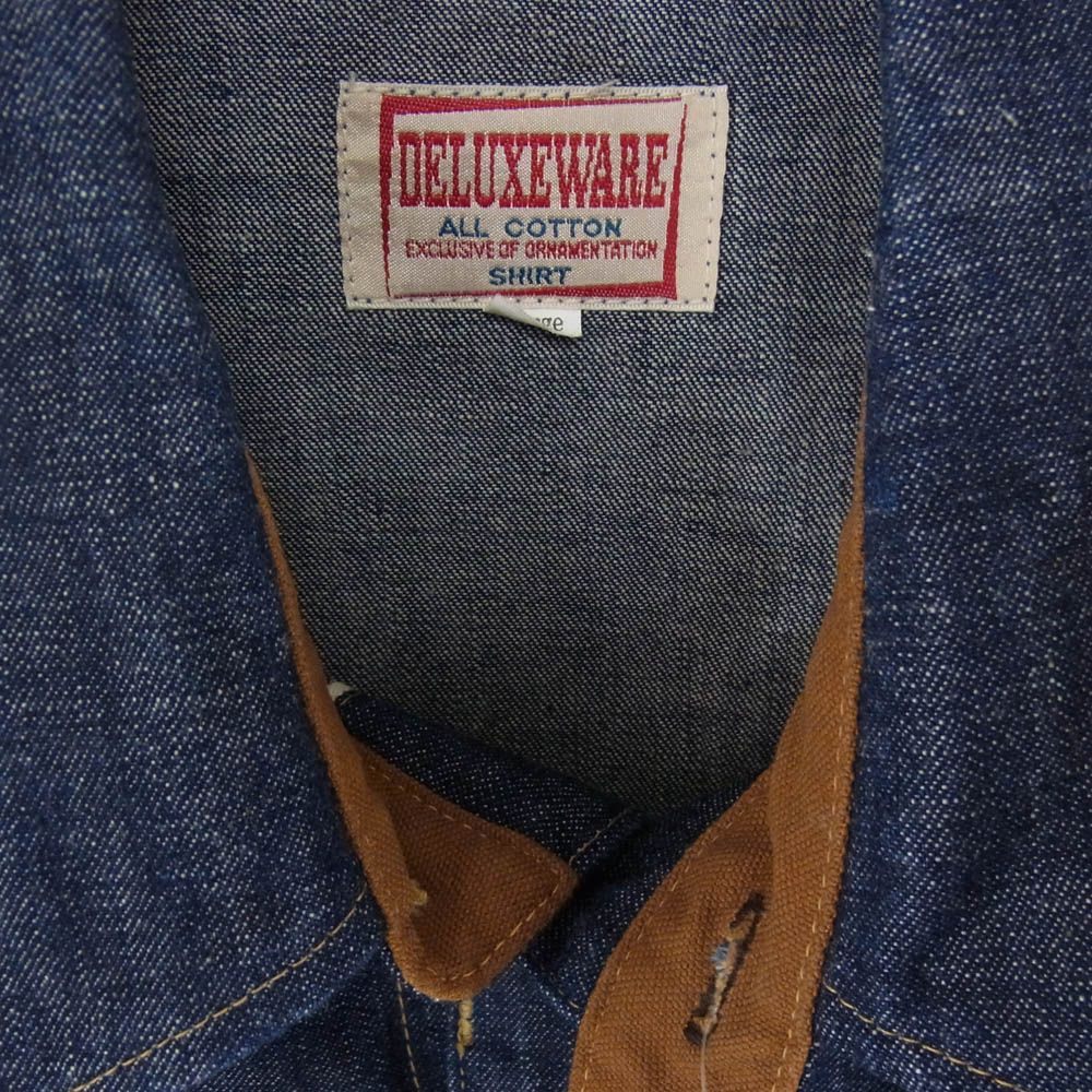 デラックスウエア DELUXEWARE 7640 DENIM SHIRT デニム シャツ