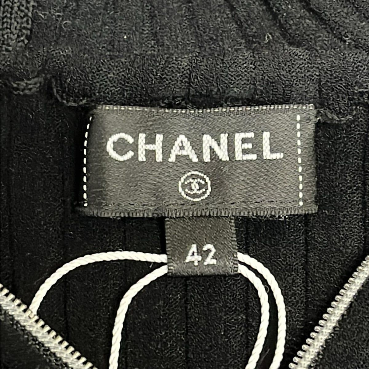 CHANEL(シャネル) 半袖カットソー サイズ42 L レディース - P78649 黒 