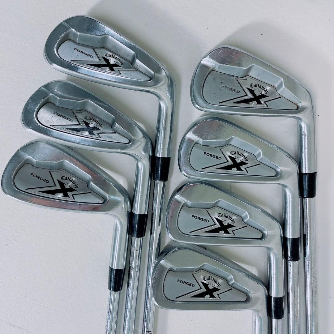 キャロウェイ　ゴルフ　アイアンセット X FORGED R 4-P E2727 キャロウェイ ゴルフ アイアンセット X FORGED R 4-P 右利き スチール