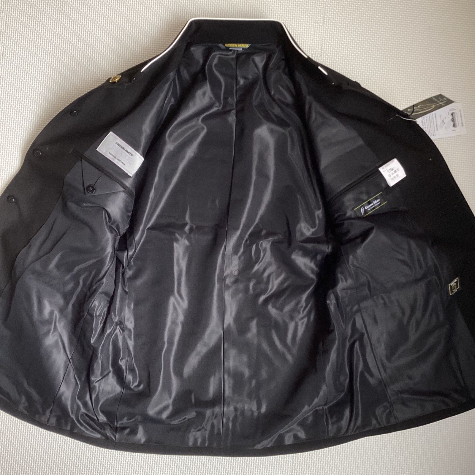 学ラン学生服175A上下セットシャツ新品 学ラン（サイズ（S/M/L）：LL（