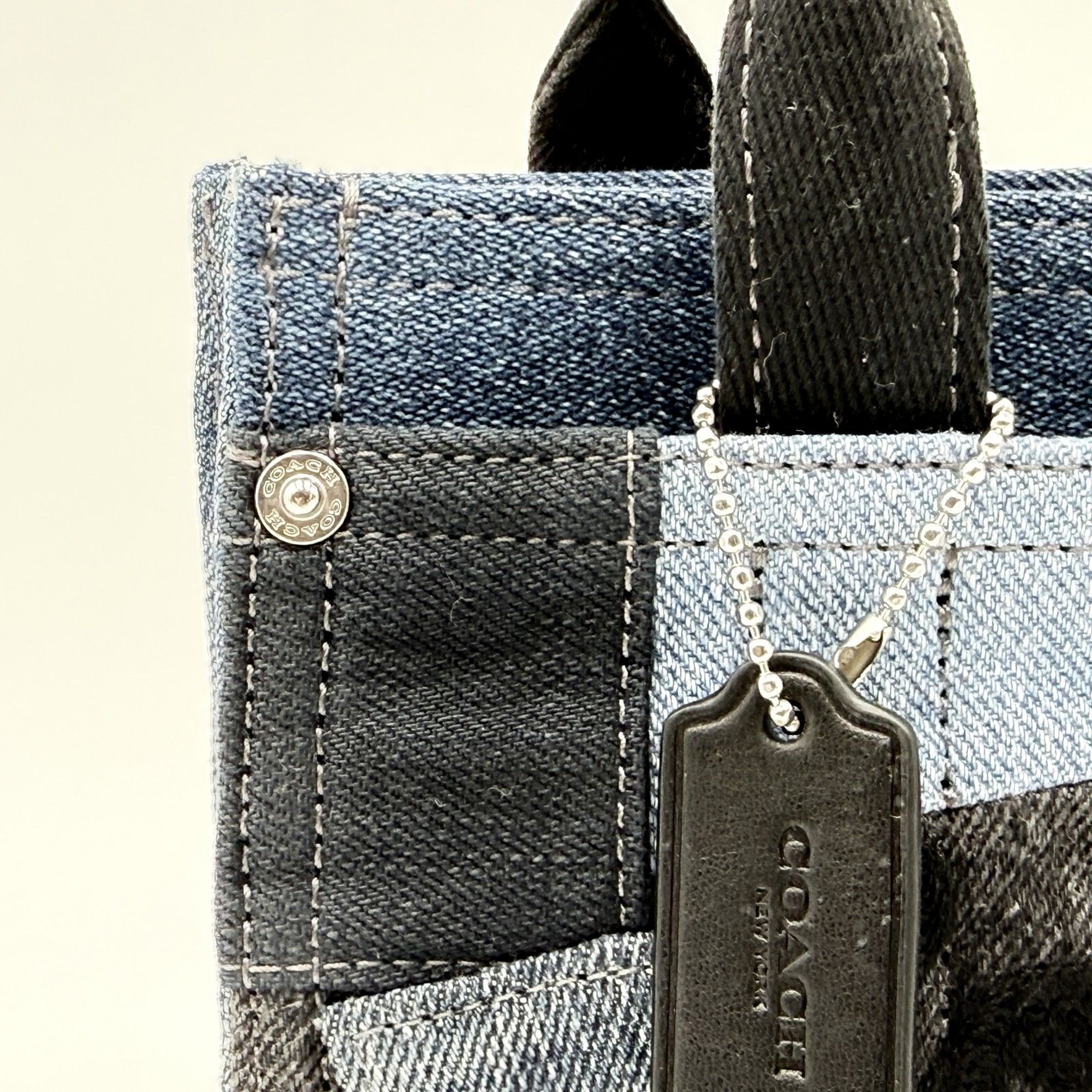 COACH（コーチ）カーゴ トート バッグ 20・パッチワーク 2WAY 