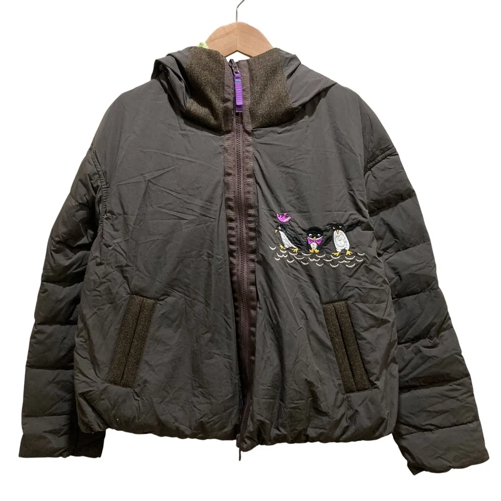 【OLLEBOREBLA】アルベロベロ 裏地ブタさん総柄 変形ダウンジャケット 2026年最新】OLLEBOREBLA ダウンジャケットの人気アイテム - メルカリ