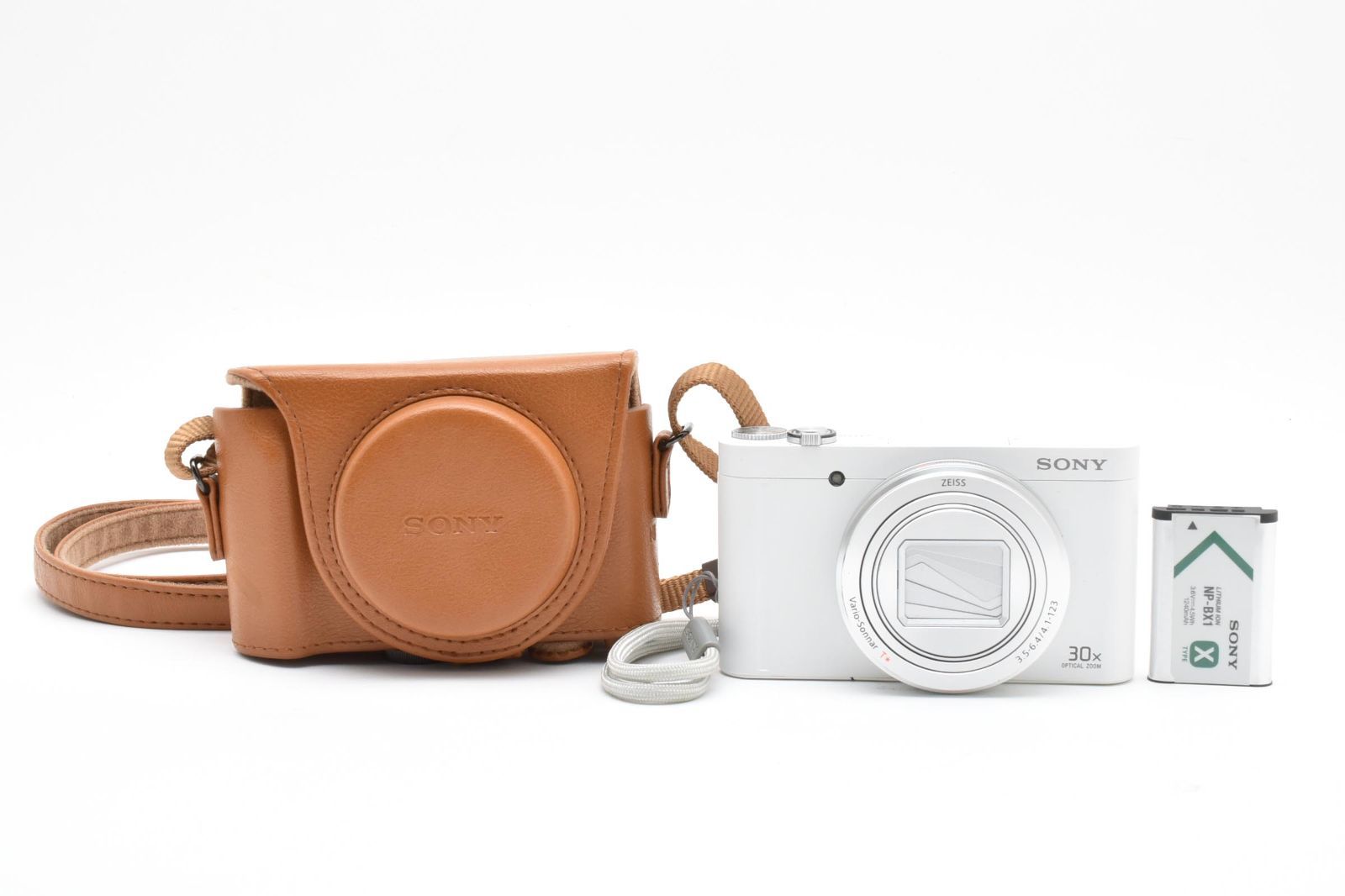 □ ほぼ新品 □ ソニー SONY Cyber-shot DSC-WX500 ホワイト 《動作 