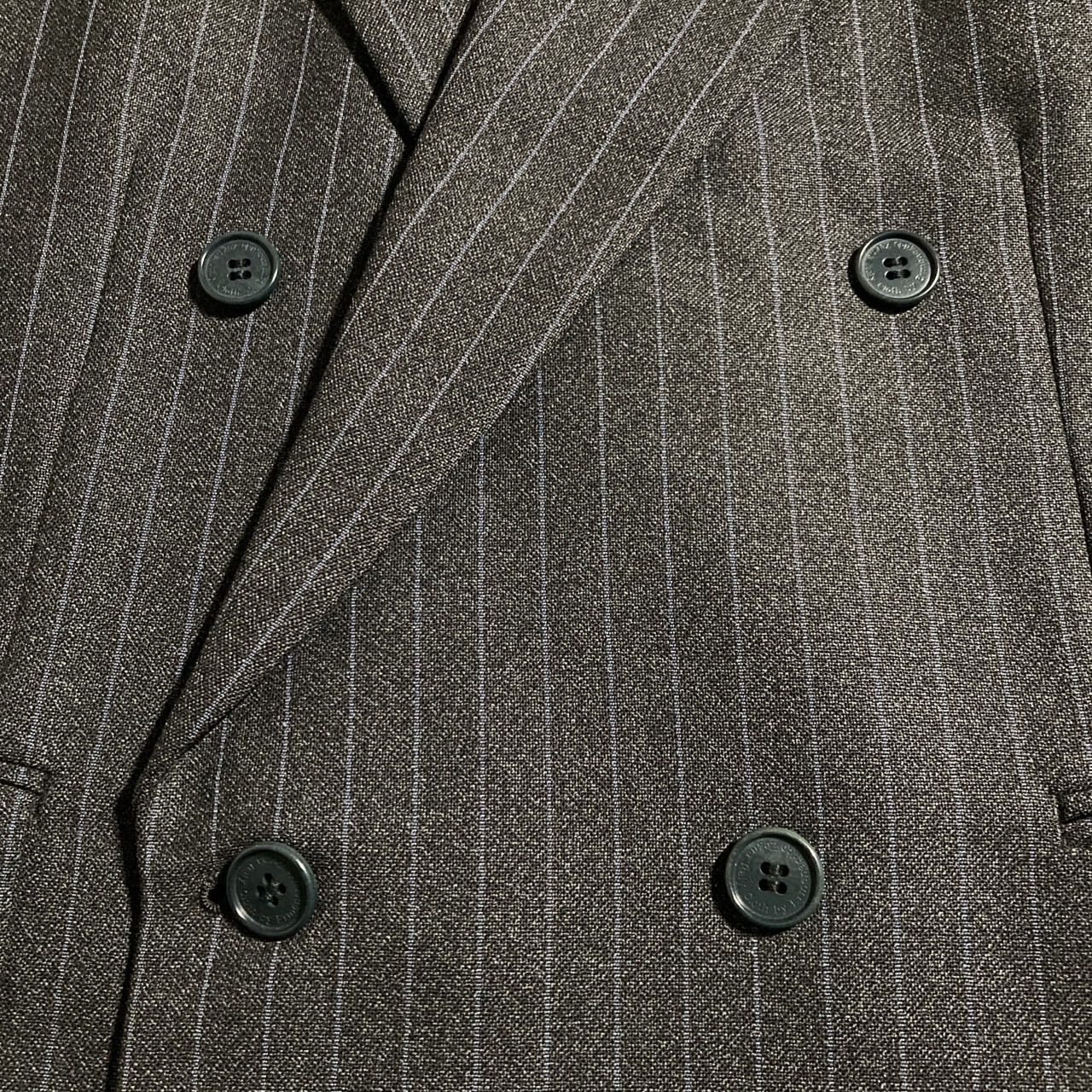 メンズ 極上 Zegnaダブルブレストスーツ HERMES エルメス ネクタイ