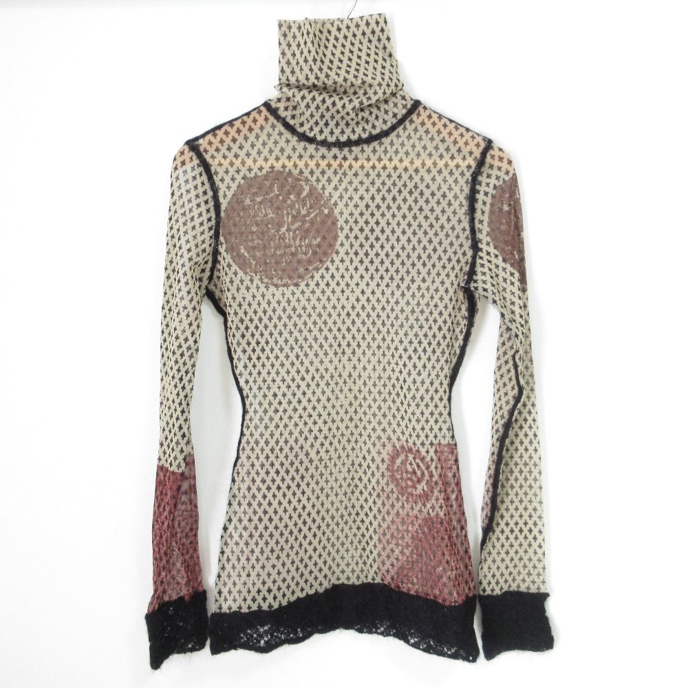 美品 Jean Paul GAULTIER ジャンポールゴルチエ FEMME 総柄 パワー 