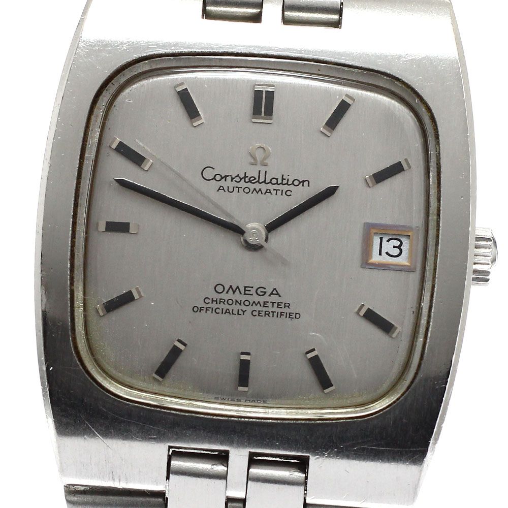 オメガ OMEGA コンステレーション スクエア デイト 自動巻き メンズ _934477