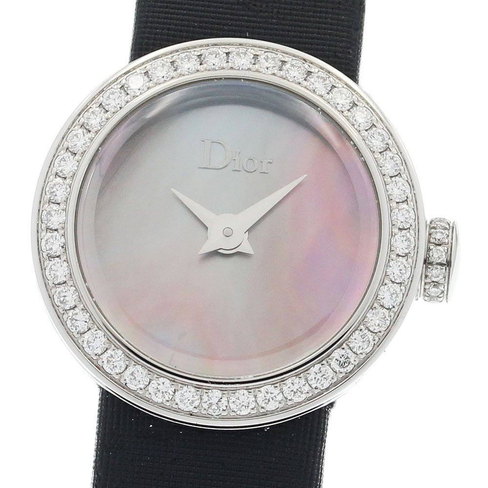 ディオール Dior CD040110 ラ ディ ドゥ ディオール ダイヤベゼル 
