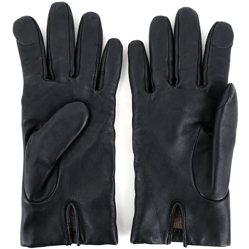 コーチ 手袋 レディース スカルプテッド シグネチャー レザー テック