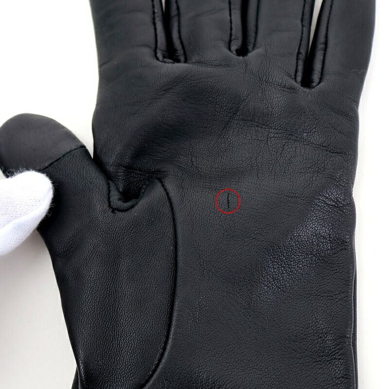 コーチ 手袋 レディース スカルプテッド シグネチャー レザー テック