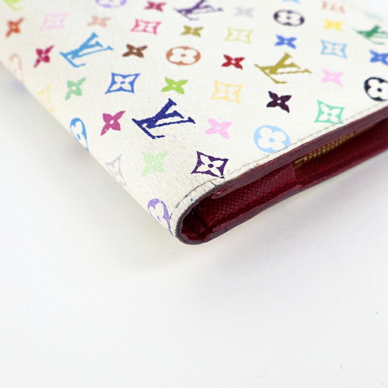 ルイヴィトン モノグラムマルチカラー ポルトフォイユアンソリット 二