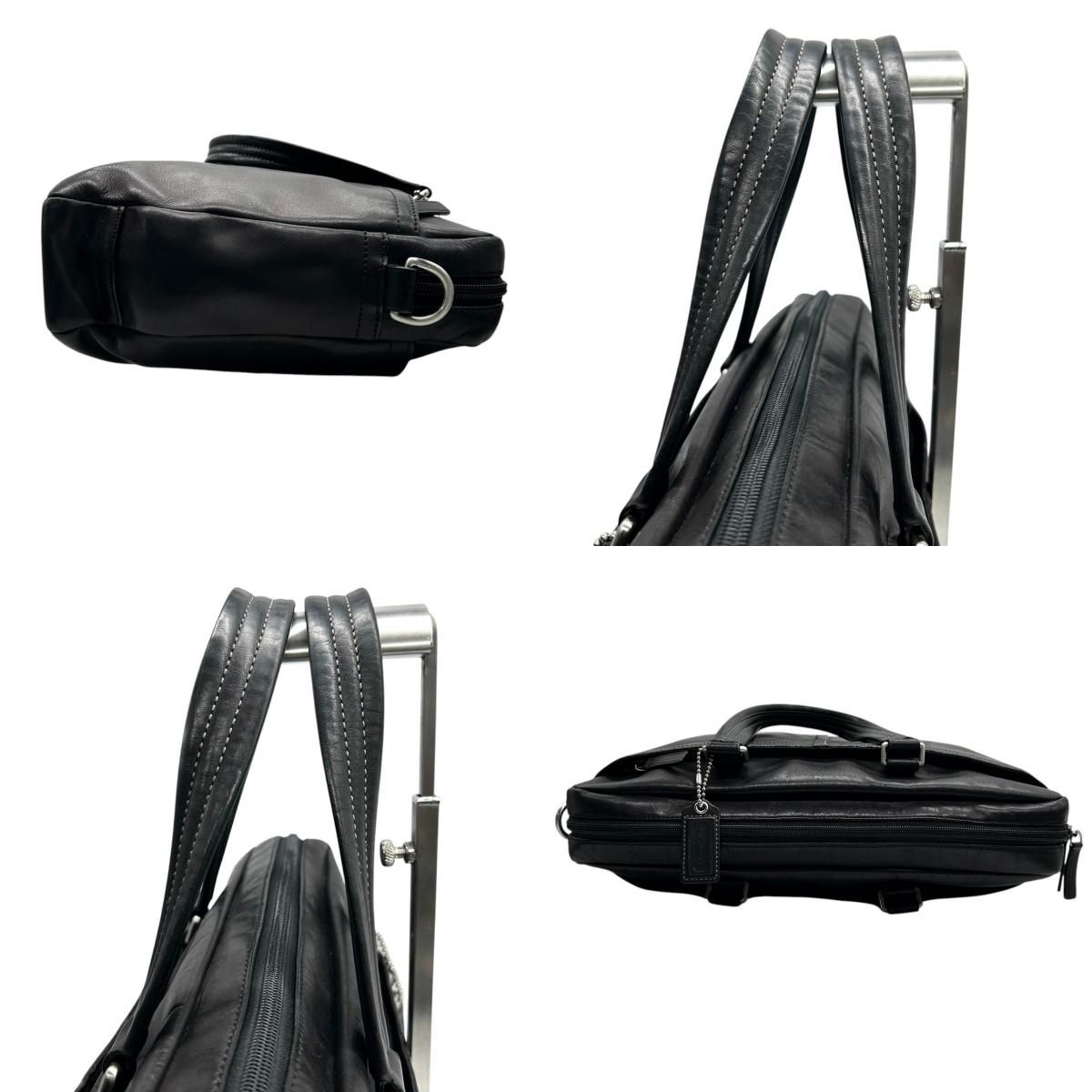 極 美品】コーチ COACH ビジネスバッグ ブリーフケース 2WAY 