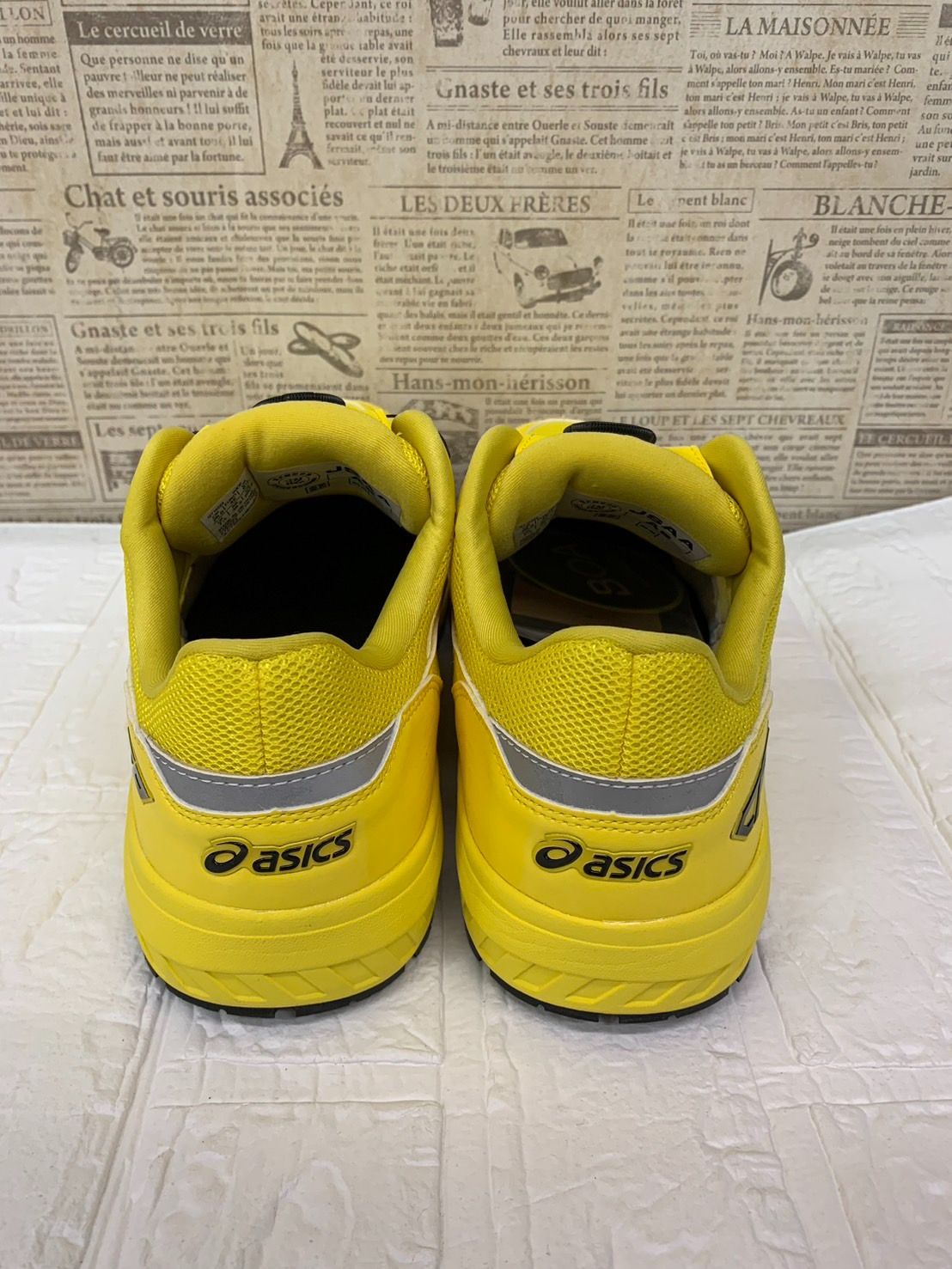 アシックス CP209 750カラー Vイエロー×Vイエロー 安全靴 安全