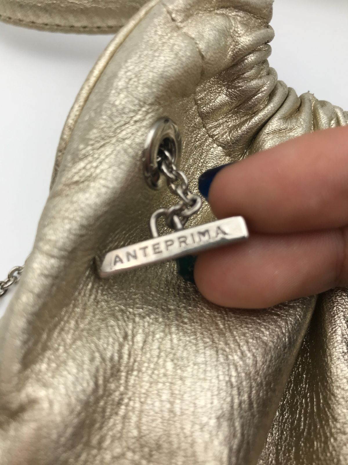 ANTEPRIMA アンテプリマ ハンドバッグ ワンハンドル ゴールド 4977