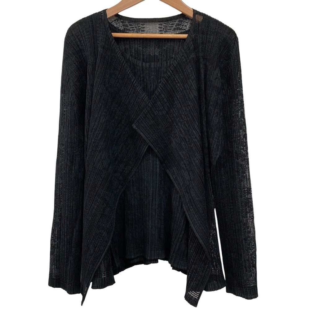 美品 PLEATS PLEASE プリーツプリーズ イッセイミヤケ フラワーレース