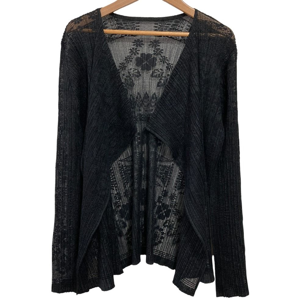 美品 PLEATS PLEASE プリーツプリーズ イッセイミヤケ フラワーレース