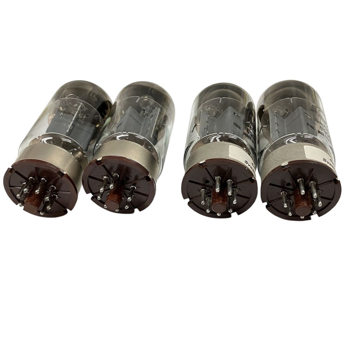 Svetlana 6550C Winged Cロゴ スベトラーナ ロシア製 真空管 4本