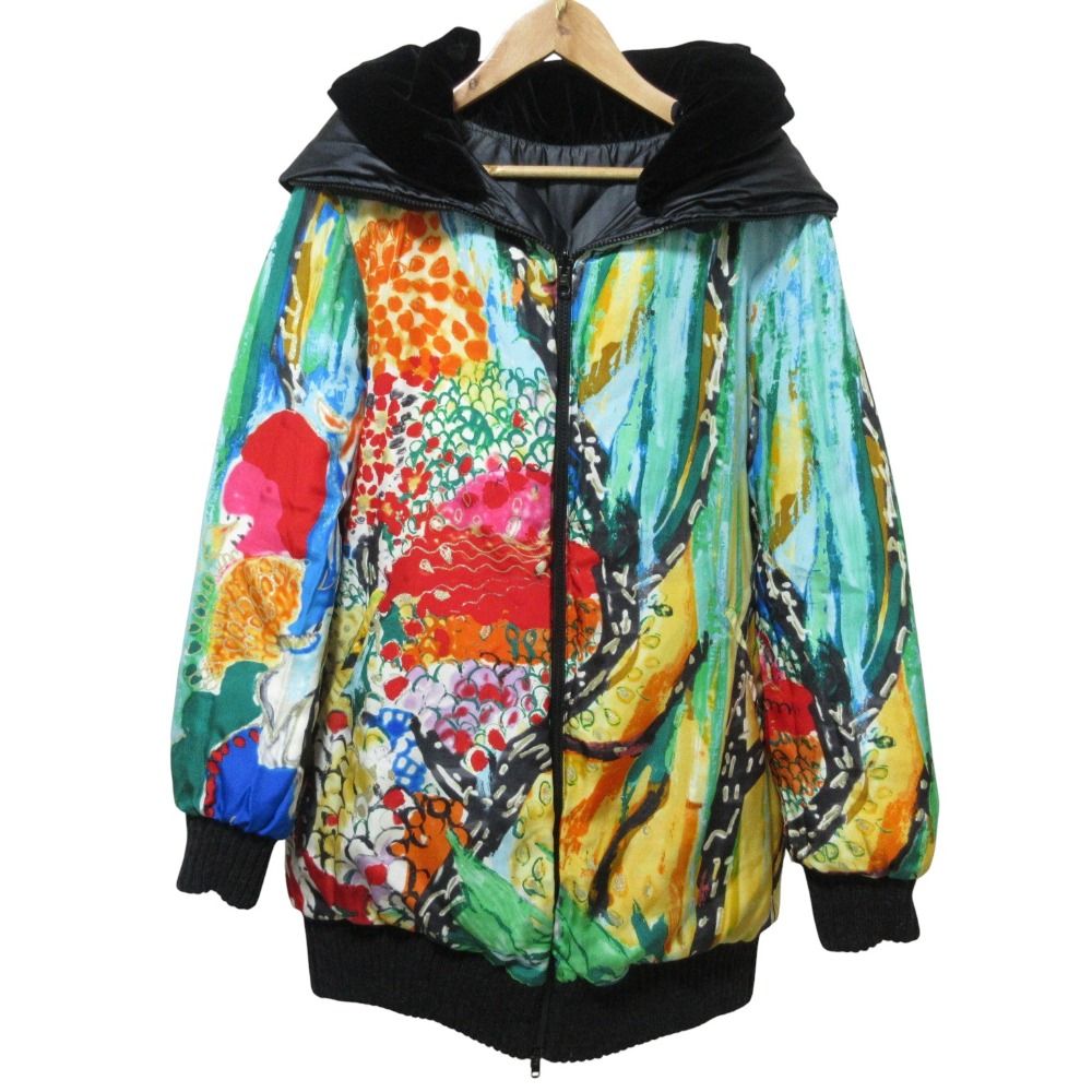 ツモリチサト リバーシブルダウン 美品 TSUMORI CHISATO ツモリチサト ボリュームカラー リバーシブル